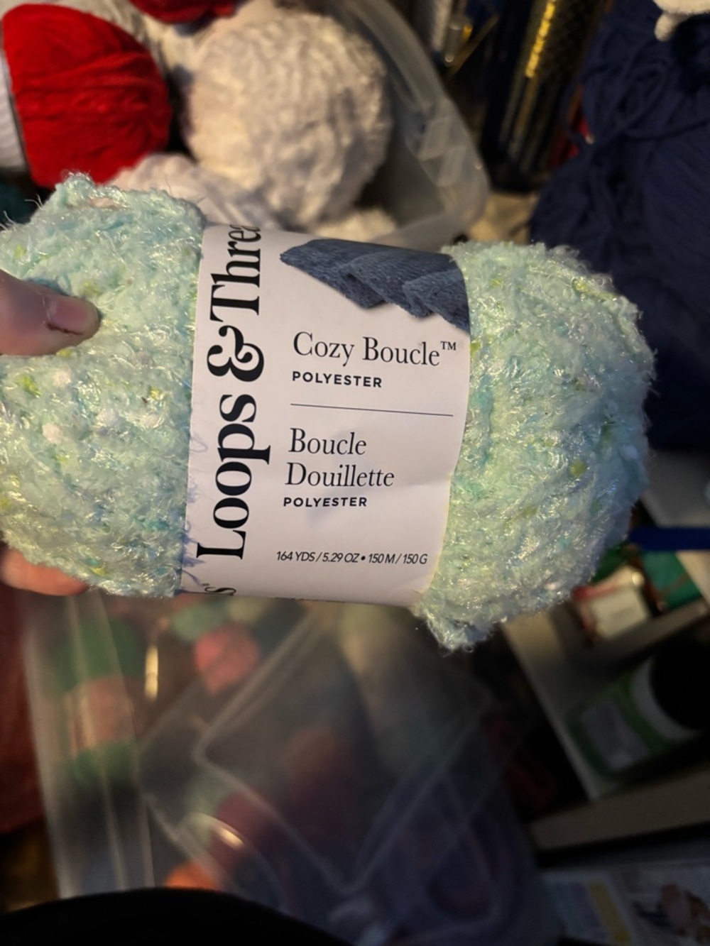 Loops & Threads Chenille Yarn bundle - Picture 9 of 9